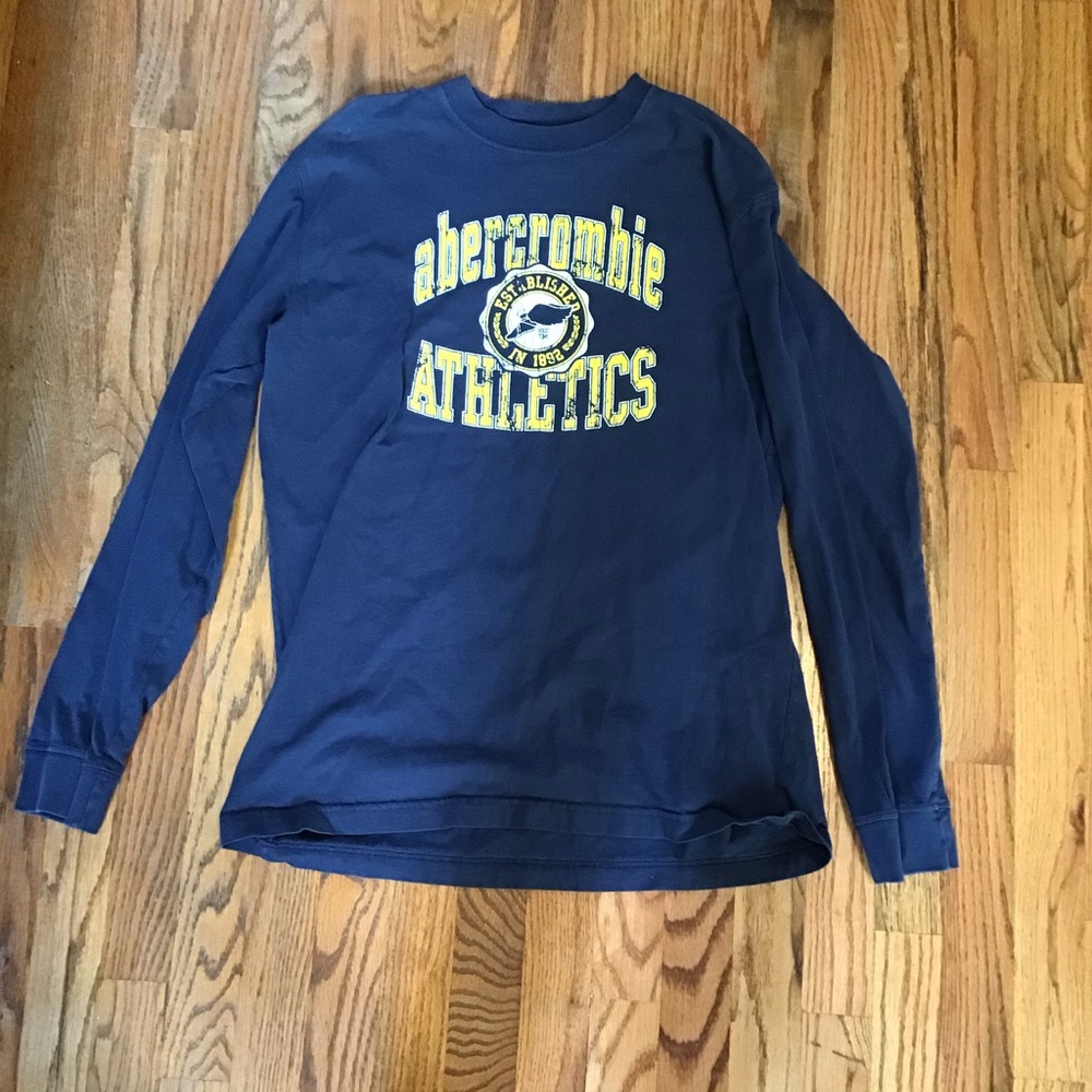 Abercrombie Athletic Long Sleeve Tee